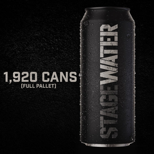 StageWater - Full Pallet (1,920 Cans)