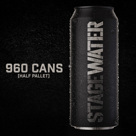 StageWater - Half Pallet (960 Cans)